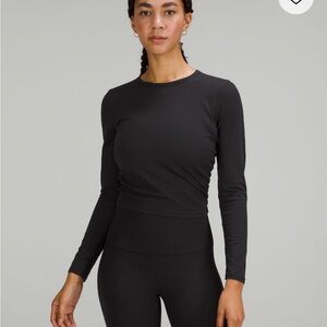 Lululemon Athletica Black Long Sleeve Top